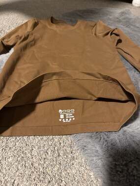 GOQQ Women's Long Sleeve Seamless Athletic Compression Top